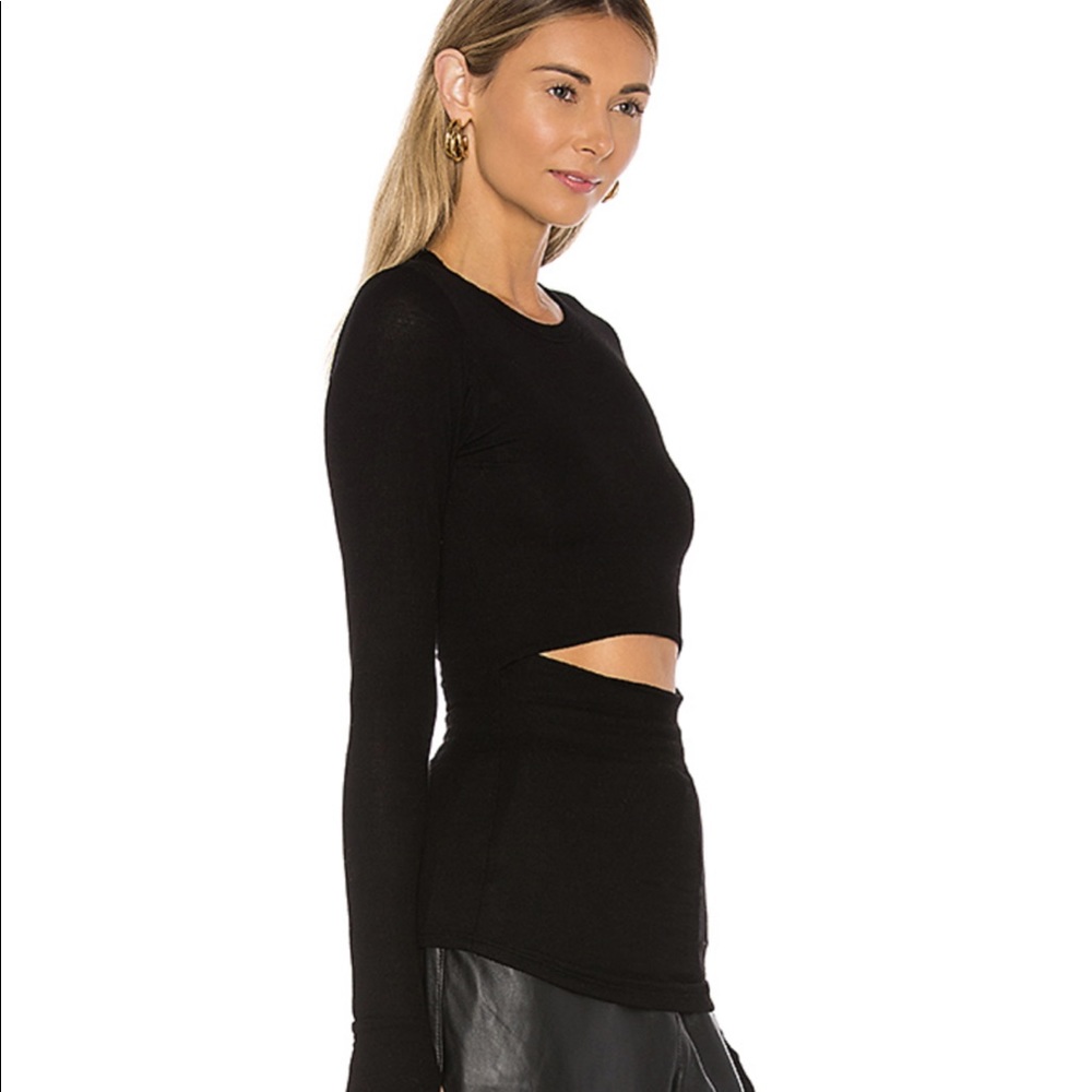 Slit Waist Top - Picture 2 of 4